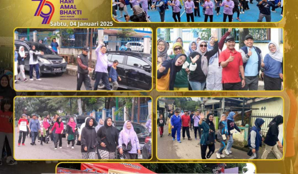 JALAN SEHAT DAN LOMBA MASAK NASI GORENG MENYEMARAKKAN HAB KEMENAG KE-79 UIN RADEN FATAH PALEMBANG