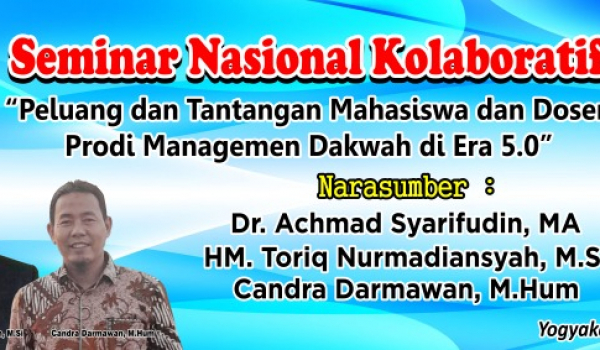 KETUA PRODI MD MENJADI NARASUMBER SEMINAR NASIONAL KOLABORATIF DI UIN SUNAN KALIJAGA