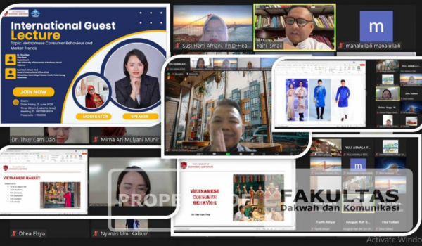 FDK BERPARTISIPASI AKTIF DALAM INTERNATIONAL GUEST LECTURE BERSAMA Dr. THUI DAO
